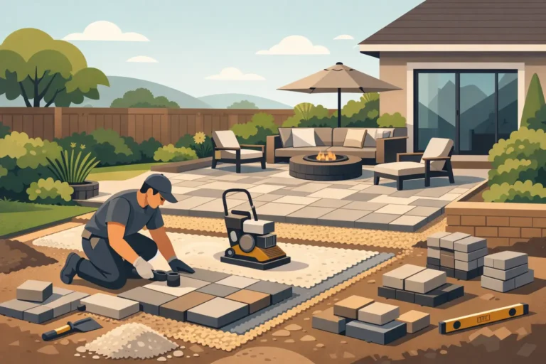 Read more about the article Backyard Paver Patio Installation That Lasts