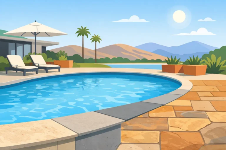 Read more about the article Best Pool Coping Materials for Southern California
